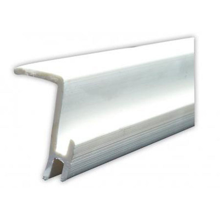 JR PRODUCTS JR Products 80291 Ceiling Track - Type C, 96" - White 80291